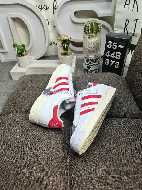 Adidas Superstar "Valentines Day 2024" - Cloud White/Bright Red/Wonder Clay - IG5958 Classic Originals Shoes