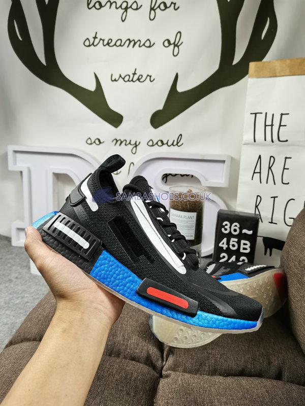 Adidas NASA x NMD_R1 Spectoo J "Core Black" - Core Black/Core Black/Solar Red - FY9043 Classic Originals Shoes