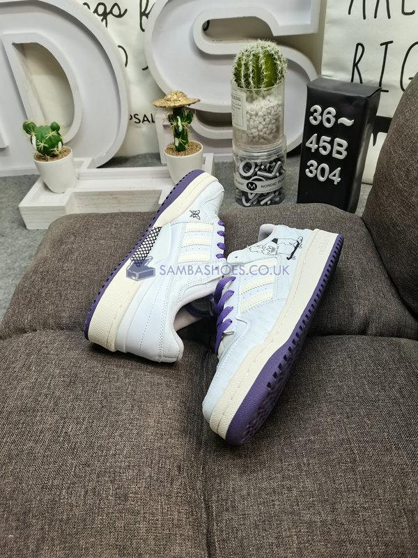 Adidas Forum Low "Su Yiming" - White/Purple - IE2121 Classic Originals Shoes