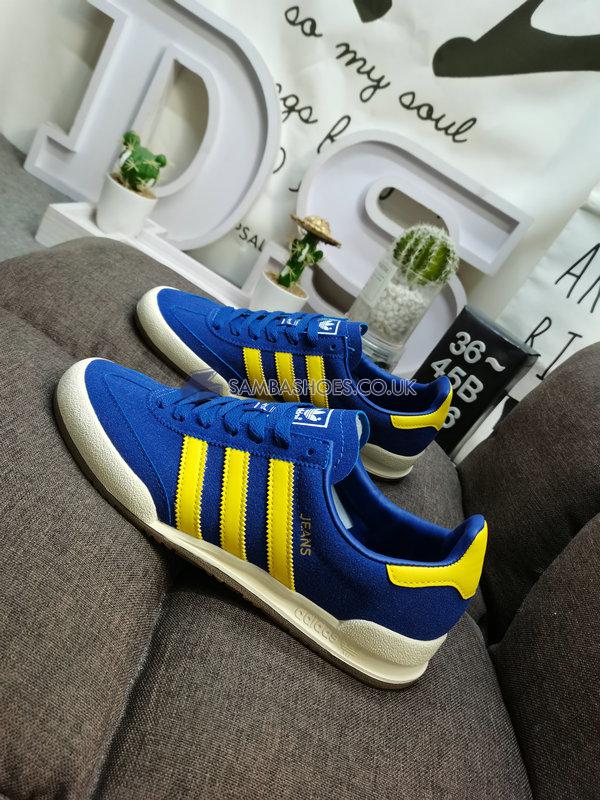 Adidas Jeans "Royal Blue Yellow" - Royal Blue/Yellow - GW5757 Classic Originals Shoes