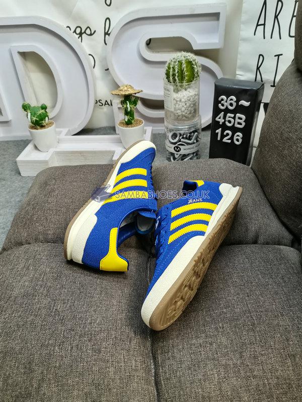 Adidas Jeans "Royal Blue Yellow" - Royal Blue/Yellow - GW5757 Classic Originals Shoes