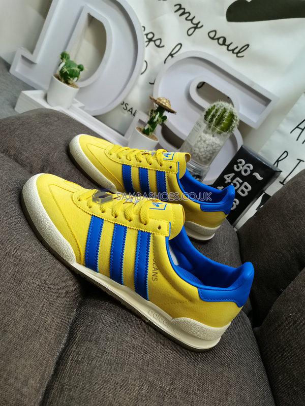 Adidas Jeans "Yellow Blue" - Yellow/Royal Blue - GX6954 Classic Originals Shoes