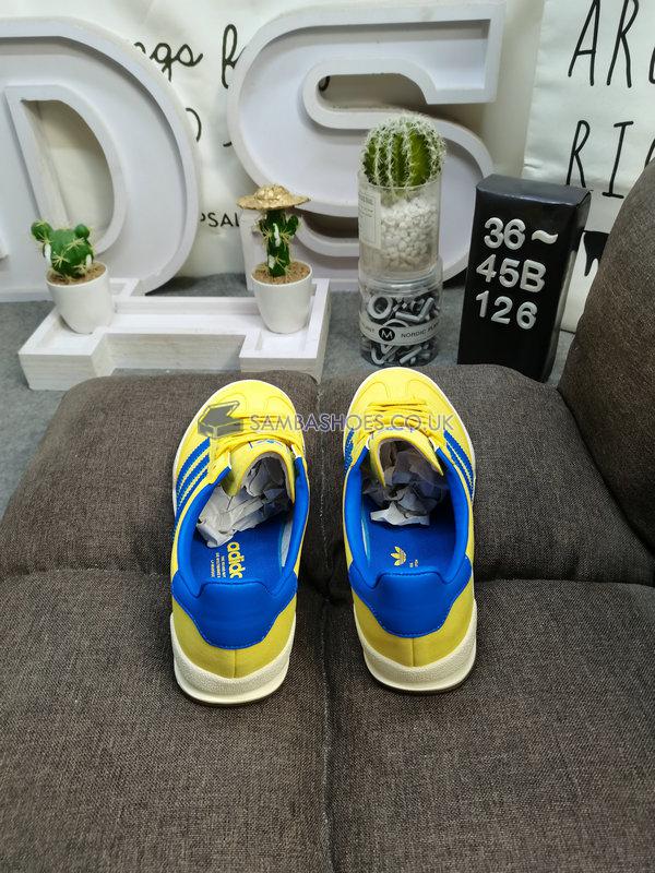 Adidas Jeans "Yellow Blue" - Yellow/Royal Blue - GX6954 Classic Originals Shoes