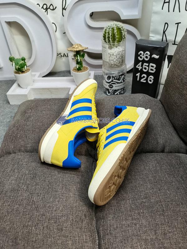 Adidas Jeans "Yellow Blue" - Yellow/Royal Blue - GX6954 Classic Originals Shoes