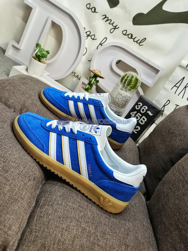 Adidas Hand 2 "Semi Lucid Blue" - Semi Lucid Blue/Footwear White/Matte Gold - ID2115 Classic Originals Shoes