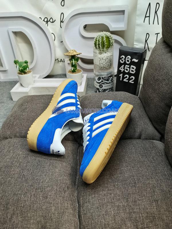 Adidas Hand 2 "Semi Lucid Blue" - Semi Lucid Blue/Footwear White/Matte Gold - ID2115 Classic Originals Shoes