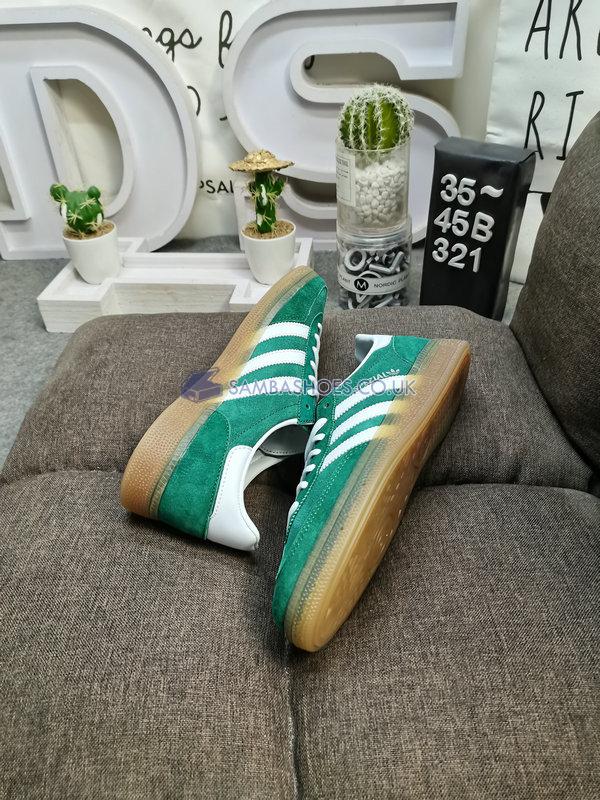 Adidas Handball Spezial "Collegiate Green Gum" - Collegiate Green/Cloud White/Gum - IF8913 Classic Originals Shoes