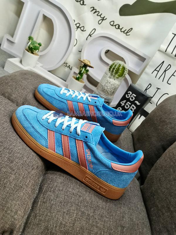 Adidas Handball Spezial "Light Blue Wonder Clay" - Light Blue/Wonder Clay/Cloud White - IF6564 Classic Originals Shoes