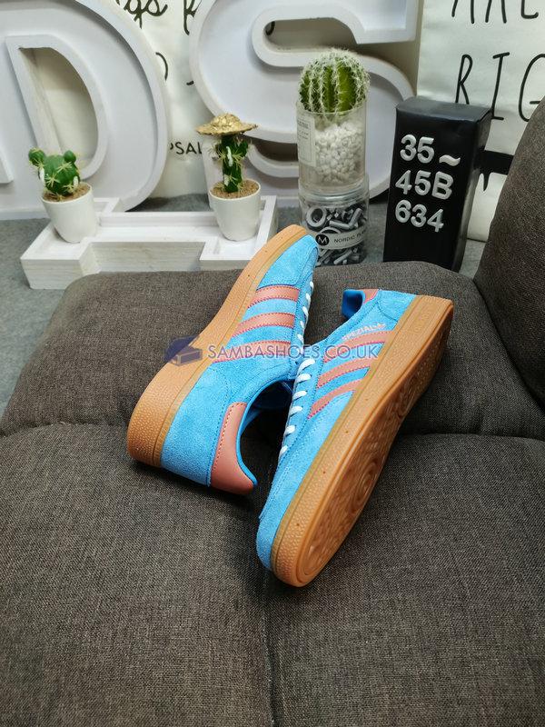 Adidas Handball Spezial "Light Blue Wonder Clay" - Light Blue/Wonder Clay/Cloud White - IF6564 Classic Originals Shoes