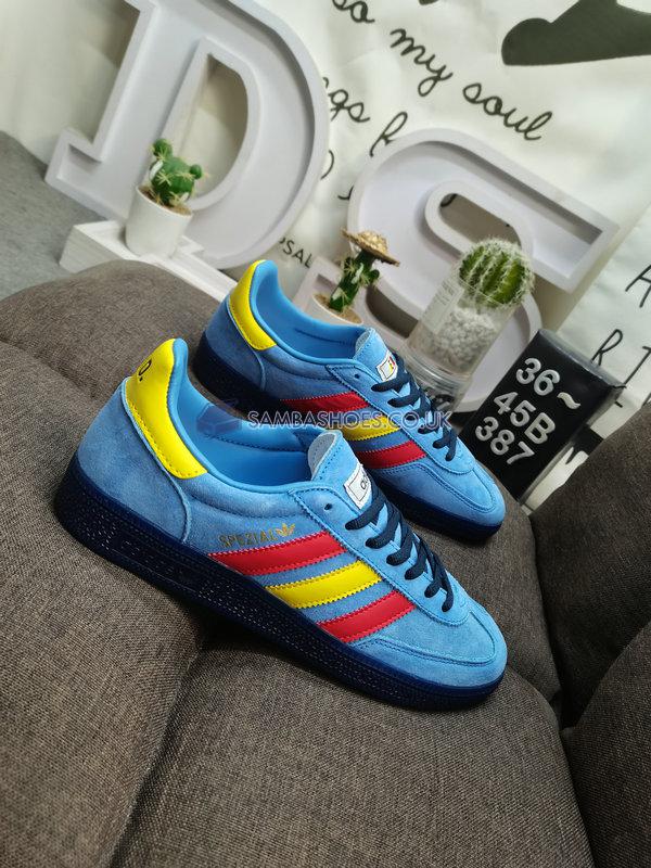 END. x Adidas Handball Spezial "Bauhaus" - Blue/Team Yellow - HP9390 Classic Originals Shoes