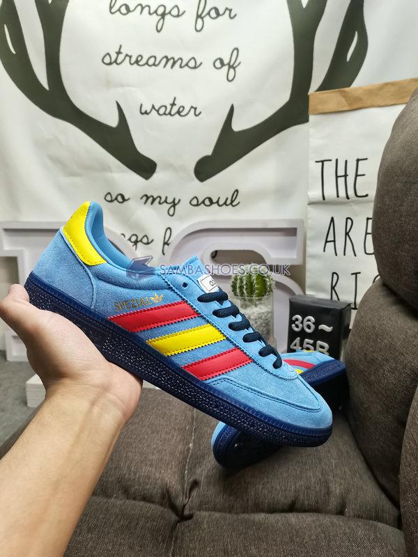 END. x Adidas Handball Spezial "Bauhaus" - Blue/Team Yellow - HP9390 Classic Originals Shoes