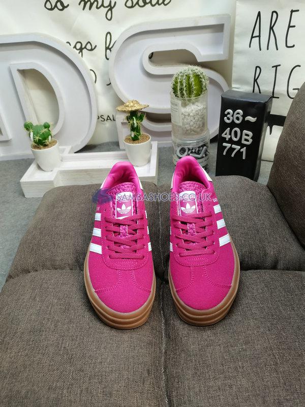 Adidas Gazelle Bold "Wild Pink Gum" - Wild Pink/Cloud White/Clear Pink - ID6997 Classic Originals Shoes