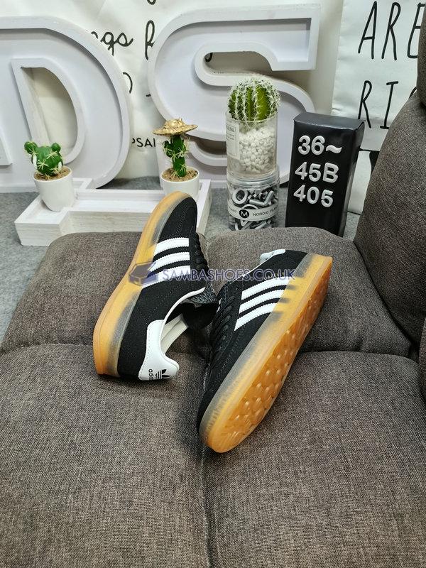 Adidas Gazelle Indoor "Black White Gum" - Core Black/Cloud White/Core Black - H06259 Classic Originals Shoes