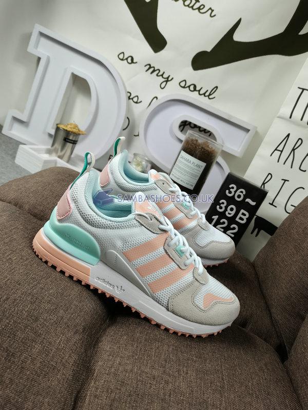 Adidas WMNS ZX 700 HD "White Pink" - White/Gray/Blue/Pink - FY0971 Classic Originals Shoes