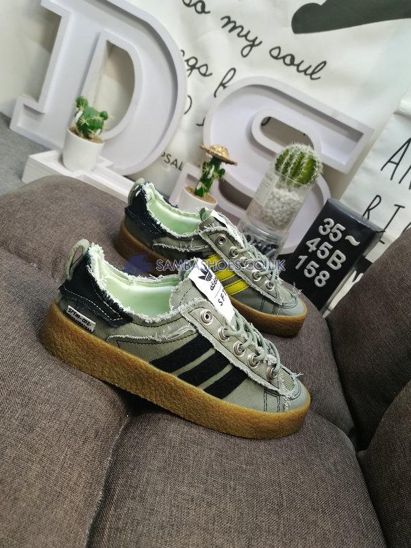 Song For The Mute x Adidas Campus 80s "Earth Pack" - Focus Olive/Core Black/Gum - ID4792 Classic Originals Shoes