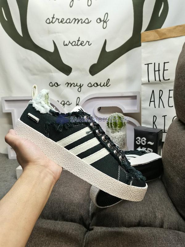 Song For The Mute x Adidas Campus 80s "Black" - Core Black/Cream White/Linen Green - ID4791 Classic Originals Shoes