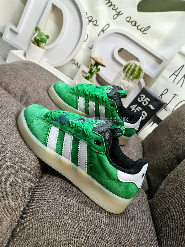 Adidas Campus 00s "Semi Screaming Green" - Semi Screaming Green/Cloud White/Core Black - HQ8713 Classic Originals Shoes