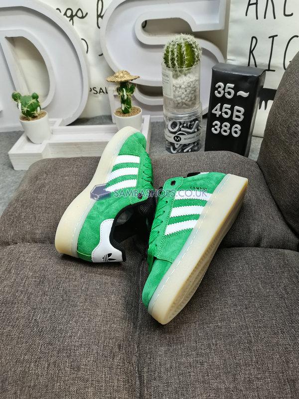 Adidas Campus 00s "Semi Screaming Green" - Semi Screaming Green/Cloud White/Core Black - HQ8713 Classic Originals Shoes