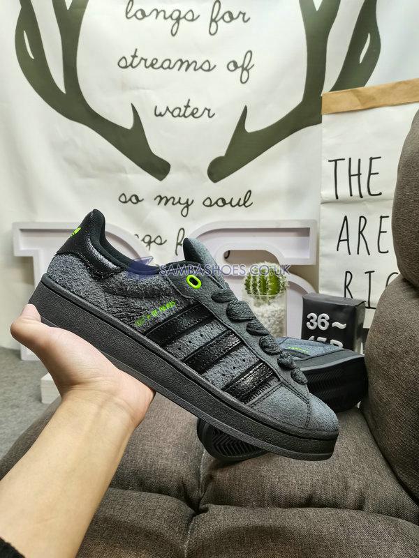 Youth of Paris x Adidas Campus 00s "Carbon" - Carbon/Solar Green/Core Black - IE8349 Classic Originals Shoes