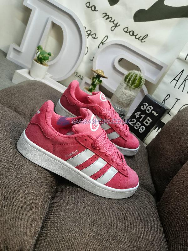 Adidas Campus 00s "Pink Fusion" - Pink Fusion/Cloud White/Cloud White - ID7028 Classic Originals Shoes