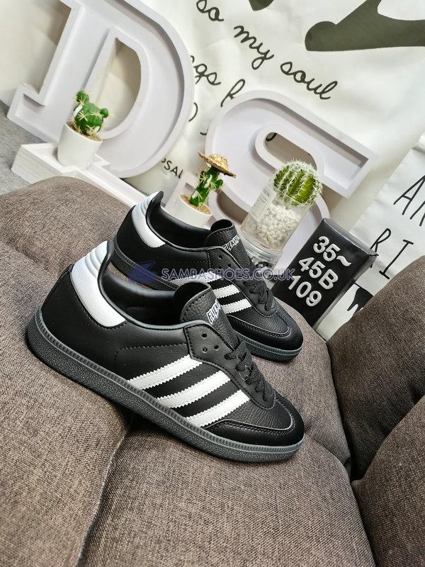 Fucking Awesome x Adidas Samba "Black White" - Core Black/Cloud White/Gold Metallic - ID7339 Classic Originals Shoes