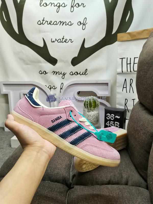 notitle x Adidas Samba OG "Pink" - Pink/Blue - IG4198 Classic Originals Shoes