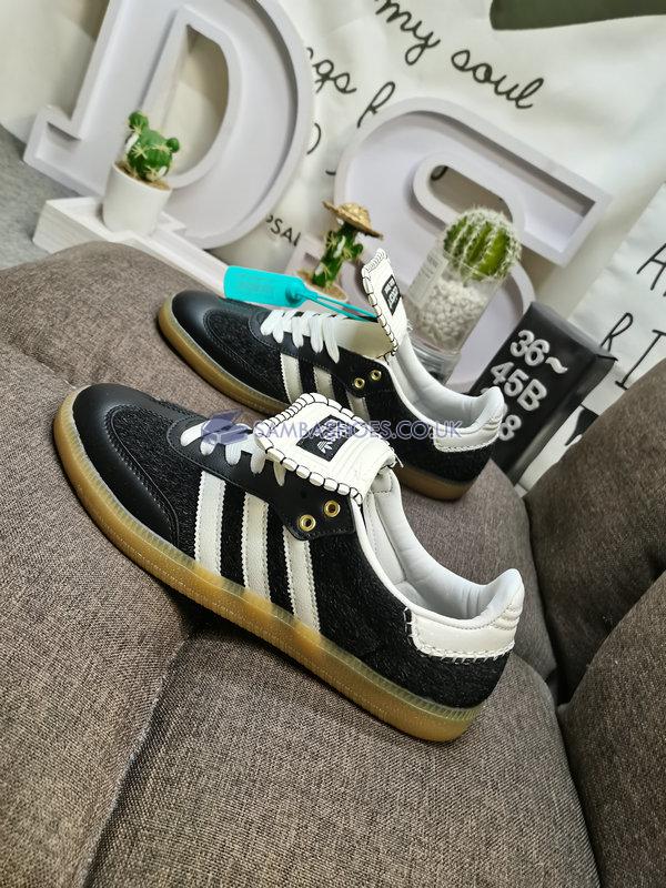 Wales Bonner x Adidas Samba Pony "Black" - Core Black/Cream White/Cream White - IE0580 Classic Originals Shoes