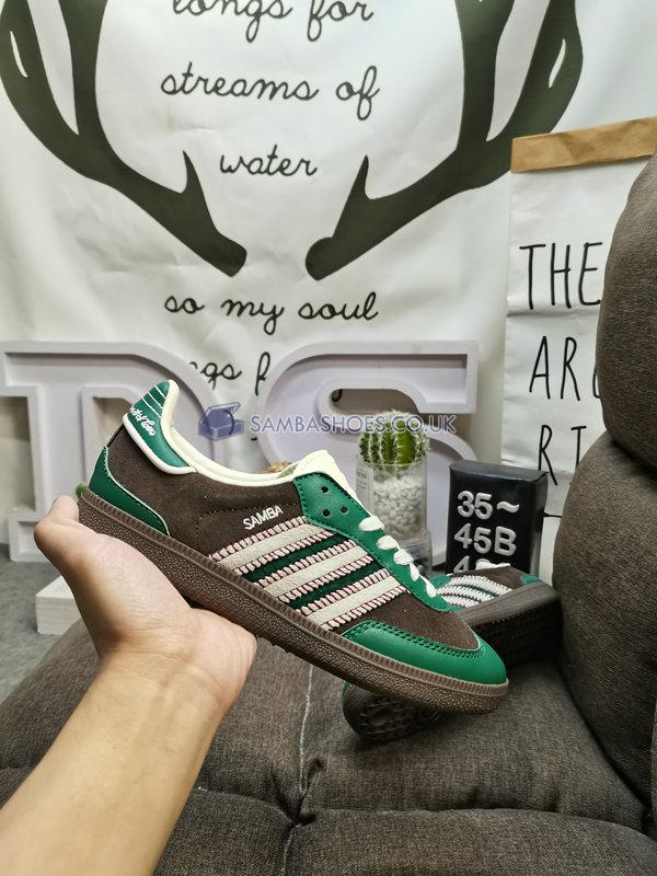 notitle x Adidas Samba "Green" - Green/Brown/Beige/Dark Gum - ID6022 Classic Originals Shoes