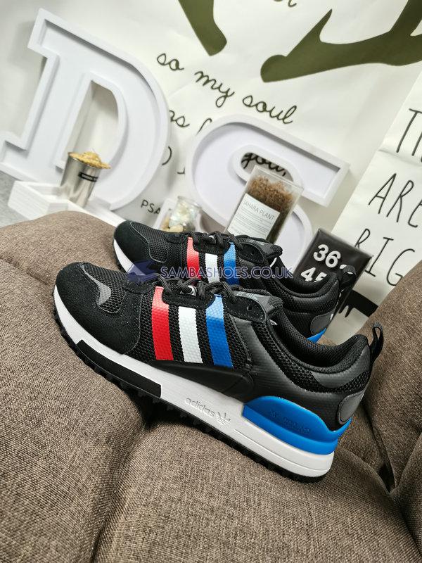 Adidas ZX 700 HD "Black Blue Red" - Core Black/Blue/Red - FY0965 Classic Originals Shoes