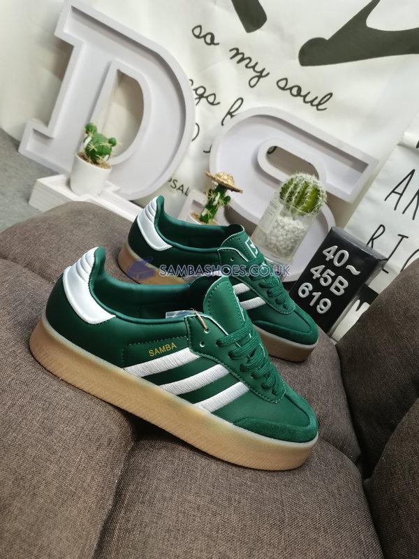 Adidas Sambae "Collegiate Green Gum" - Collegiate Green/Core White/Gum - IF1835 Classic Originals Shoes