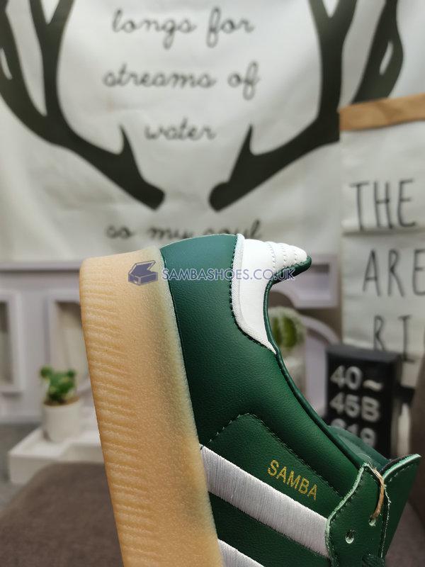 Adidas Sambae "Collegiate Green Gum" - Collegiate Green/Core White/Gum - IF1835 Classic Originals Shoes