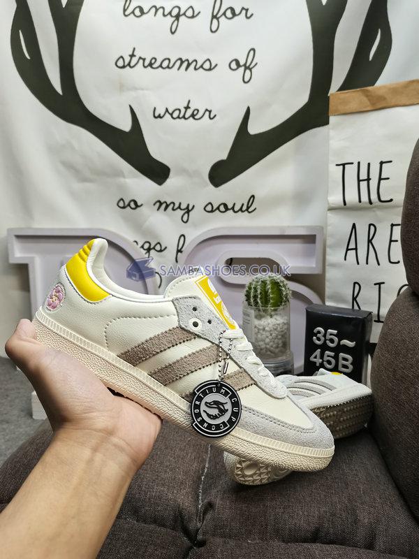 Kasina x Adidas Samba "Consortium Cup" - Off White/Trace Khaki/Grey One - IE0169 Classic Originals Shoes