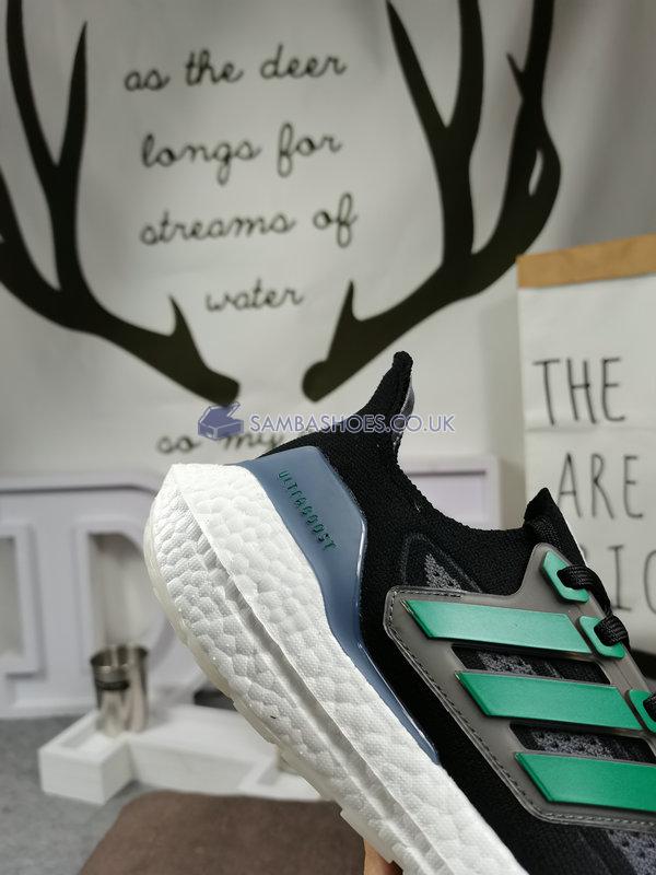 Adidas UltraBoost 21 "Black Sub Green" - Cloud White/Sub Green/Core Black - FZ1923 Classic Running Shoes