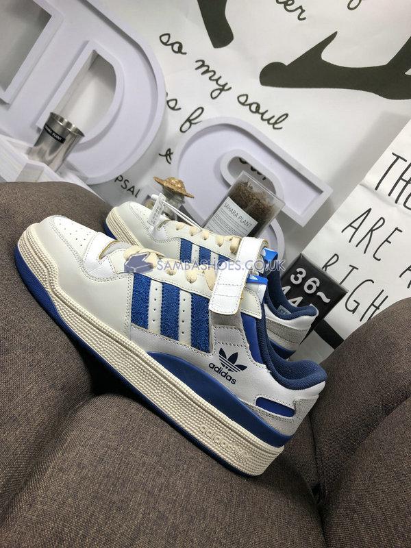 Adidas Forum 84 Low OG "Bright Blue" - Off White/Bright Blue - S23764 Classic Originals Shoes