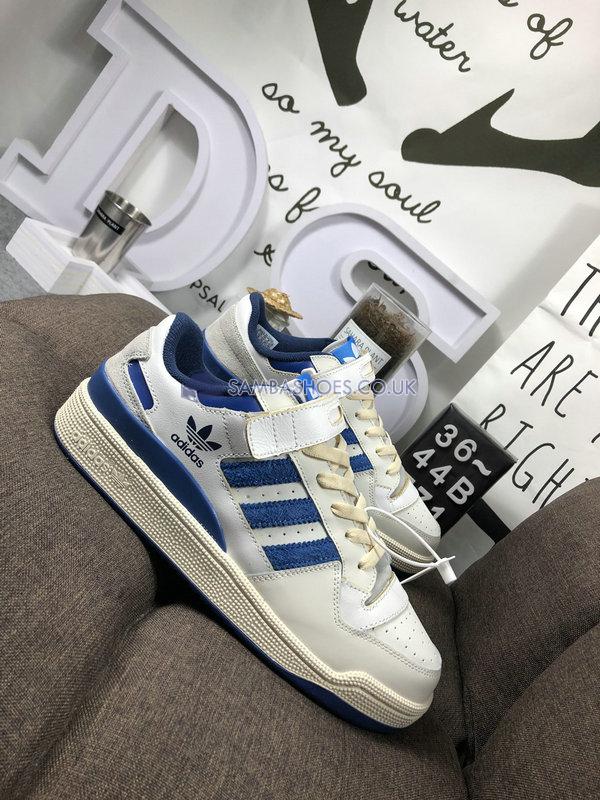 Adidas Forum 84 Low OG "Bright Blue" - Off White/Bright Blue - S23764 Classic Originals Shoes