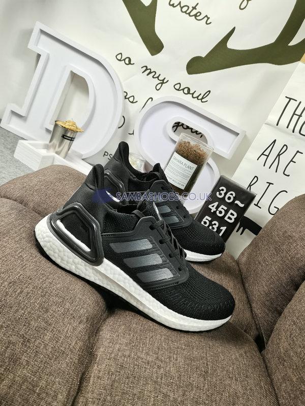 Adidas UltraBoost 20 "Core Black" - Core Black/Night Metallic/Cloud White - EG0714 Classic Running Shoes