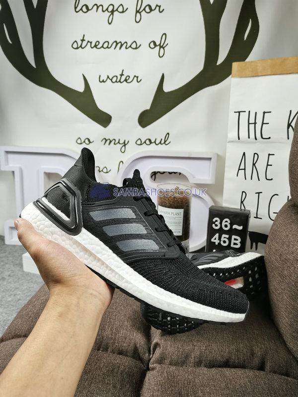 Adidas UltraBoost 20 "Core Black" - Core Black/Night Metallic/Cloud White - EG0714 Classic Running Shoes