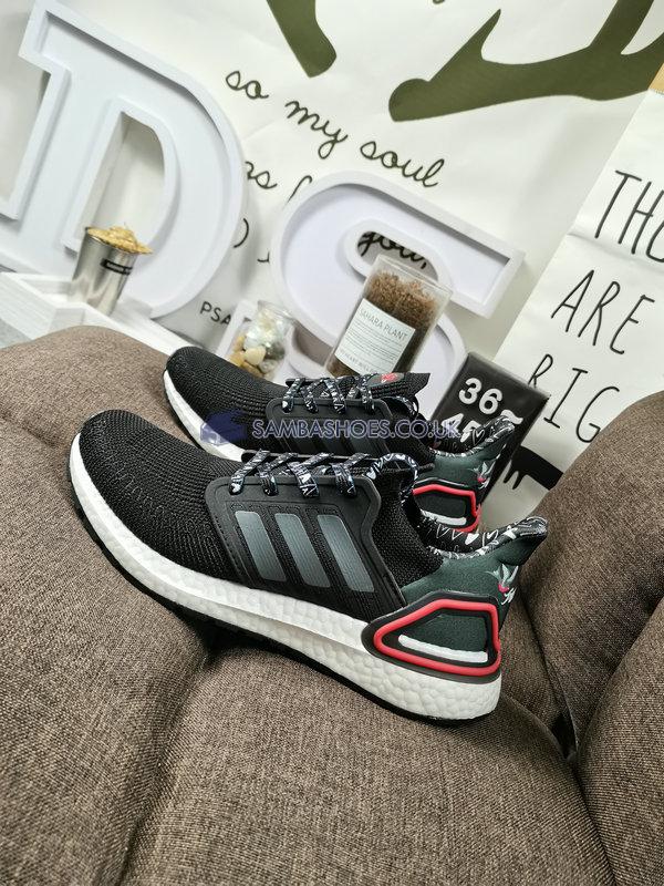 Adidas UltraBoost 20 "Valentines Day Limited 2020" - Core Black/Night Metallic/Shock Red - FX8895 Classic Running Shoes