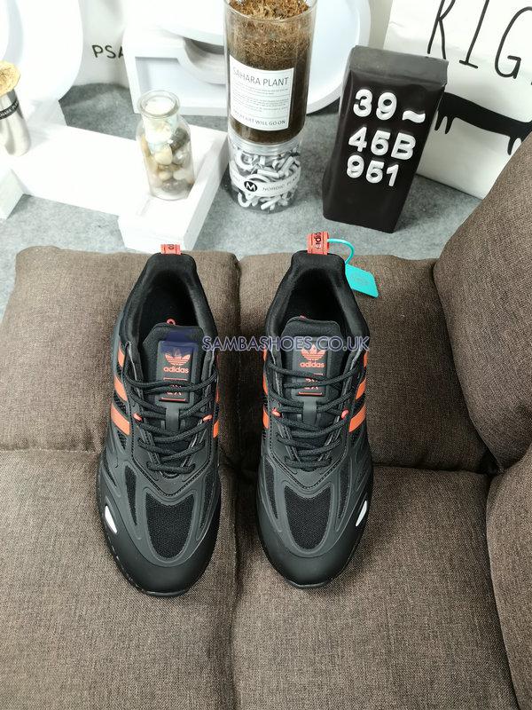 Adidas ZX 2K Boost 2.0 "Black Solar Red" - Core Black/Solar Red/Carbon - GZ9087 Classic Originals Shoes