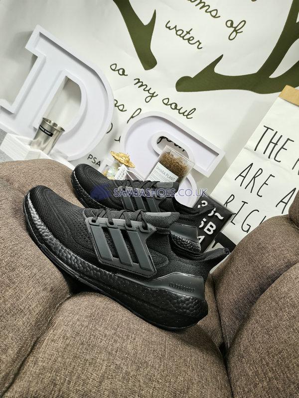 Adidas UltraBoost 21 "Triple Black" - Core Black/Core Black/Core Black - FY0306 Classic Running Shoes