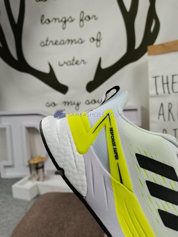 Adidas Response Super "White Solar Yellow" - Cloud White/Core Black/Solar Yellow - FY8749 Classic Running Shoes