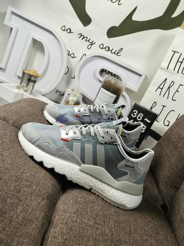 Adidas Nite Jogger "Silver Metallic" - Silver Metallic/Light Solid Grey/Core Black - EE5851 Classic Originals Shoes