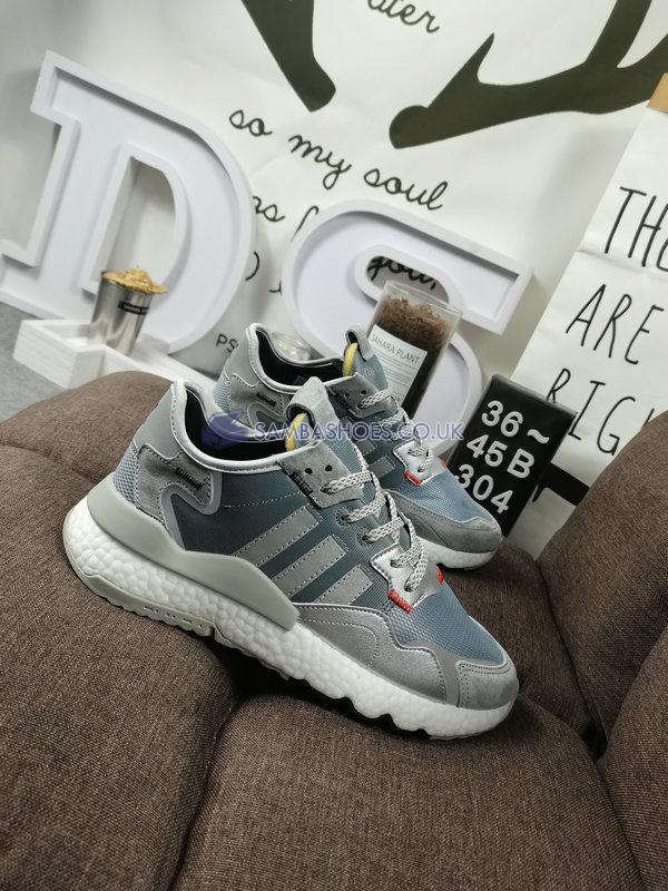 Adidas Nite Jogger "Silver Metallic" - Silver Metallic/Light Solid Grey/Core Black - EE5851 Classic Originals Shoes