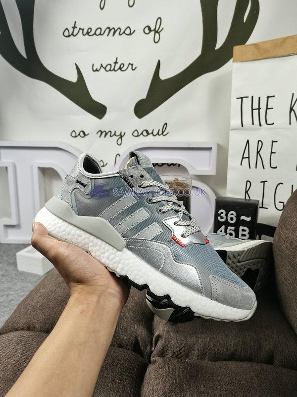 Adidas Nite Jogger "Silver Metallic" - Silver Metallic/Light Solid Grey/Core Black - EE5851 Classic Originals Shoes