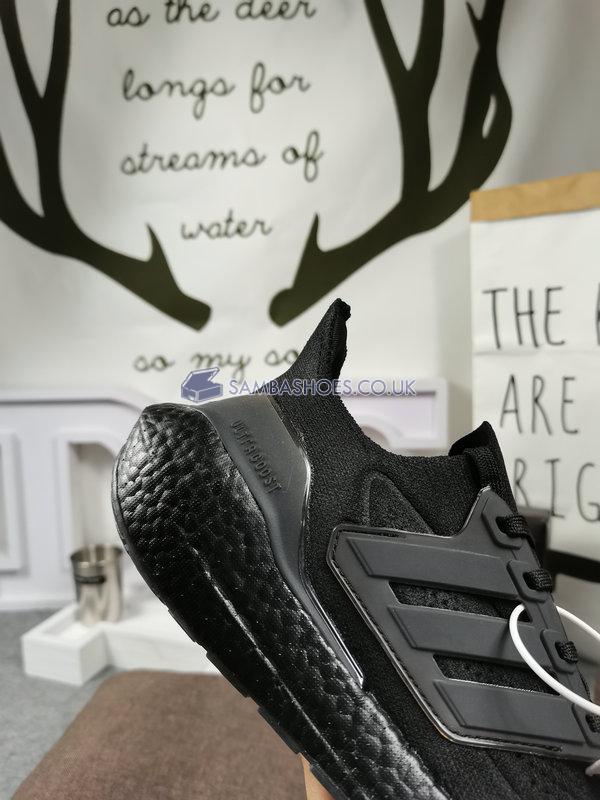 Adidas UltraBoost 21 "Triple Black" - Core Black/Core Black/Core Black - FY0306 Classic Running Shoes