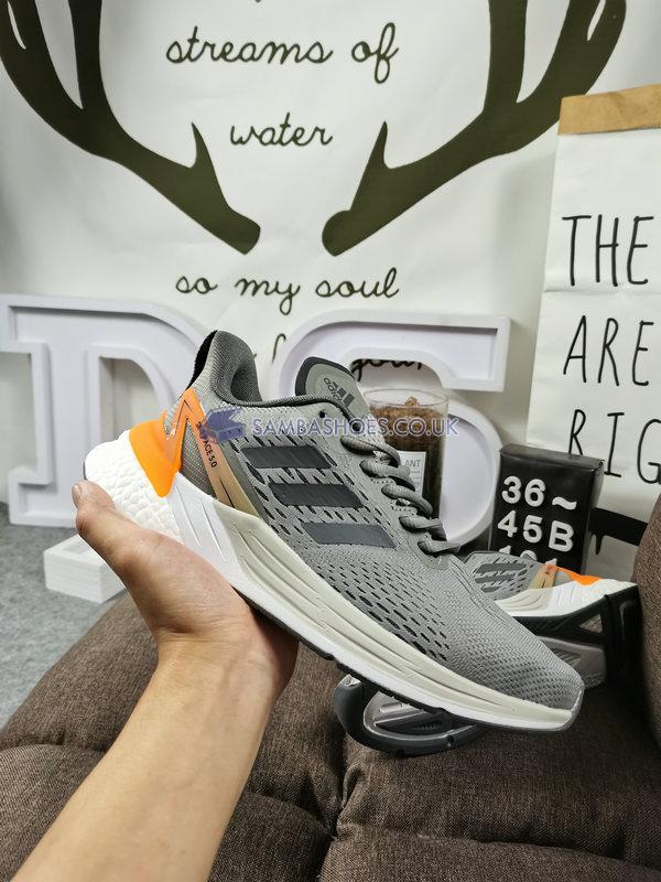 Adidas Response Super "Dove Grey Signal Orange" - Dove Grey/Grey Five/Signal Orange - FY6483 Classic Running Shoes