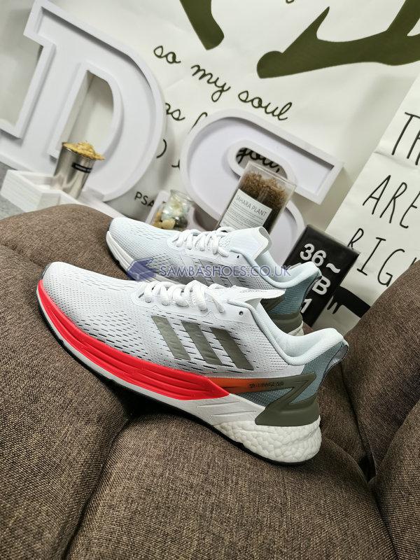 Adidas Response Super "White Power Pink" - Cloud White/Silver Metallic/Legacy Blue - FX4835 Classic Running Shoes