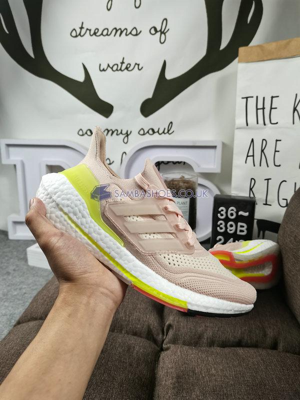 Adidas Wmns UltraBoost 21 "Ash Pearl Halo Ivory" - Ash Pearl/Cloud White/Halo Ivory - FY0399 Classic Running Shoes