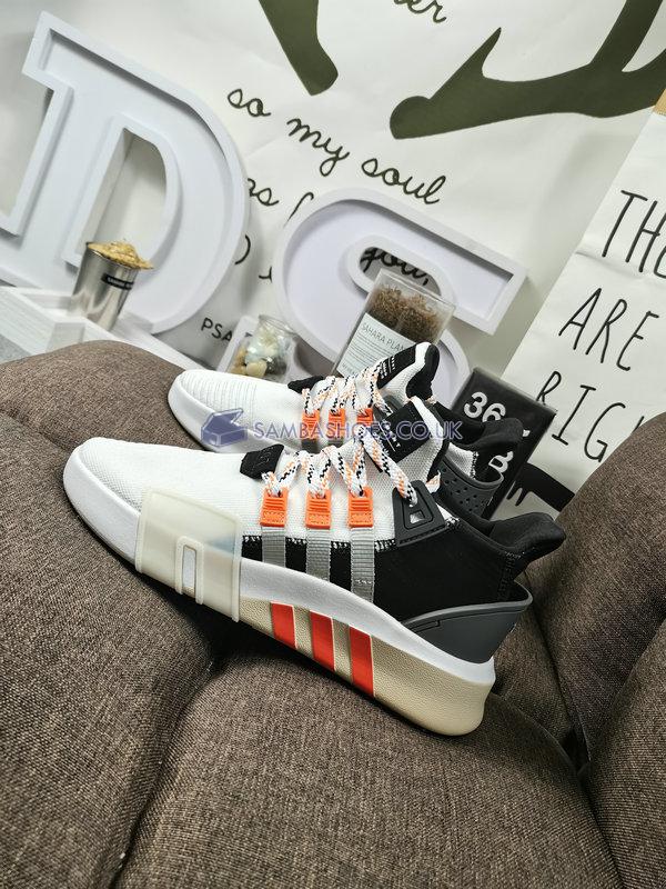 Adidas EQT Bask ADV "Easy Orange" - Ftwr White/Grey Two/Easy Orange - F33853 Classic Originals Shoes