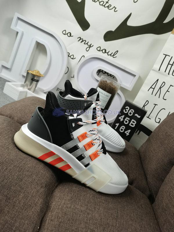 Adidas EQT Bask ADV "Easy Orange" - Ftwr White/Grey Two/Easy Orange - F33853 Classic Originals Shoes